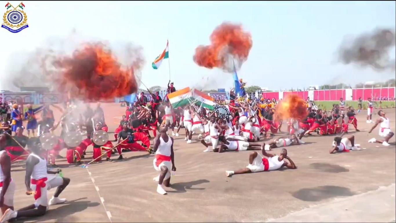 CRPF 84वीं वर्षगाँठ में द्रुत कार्य बल-2